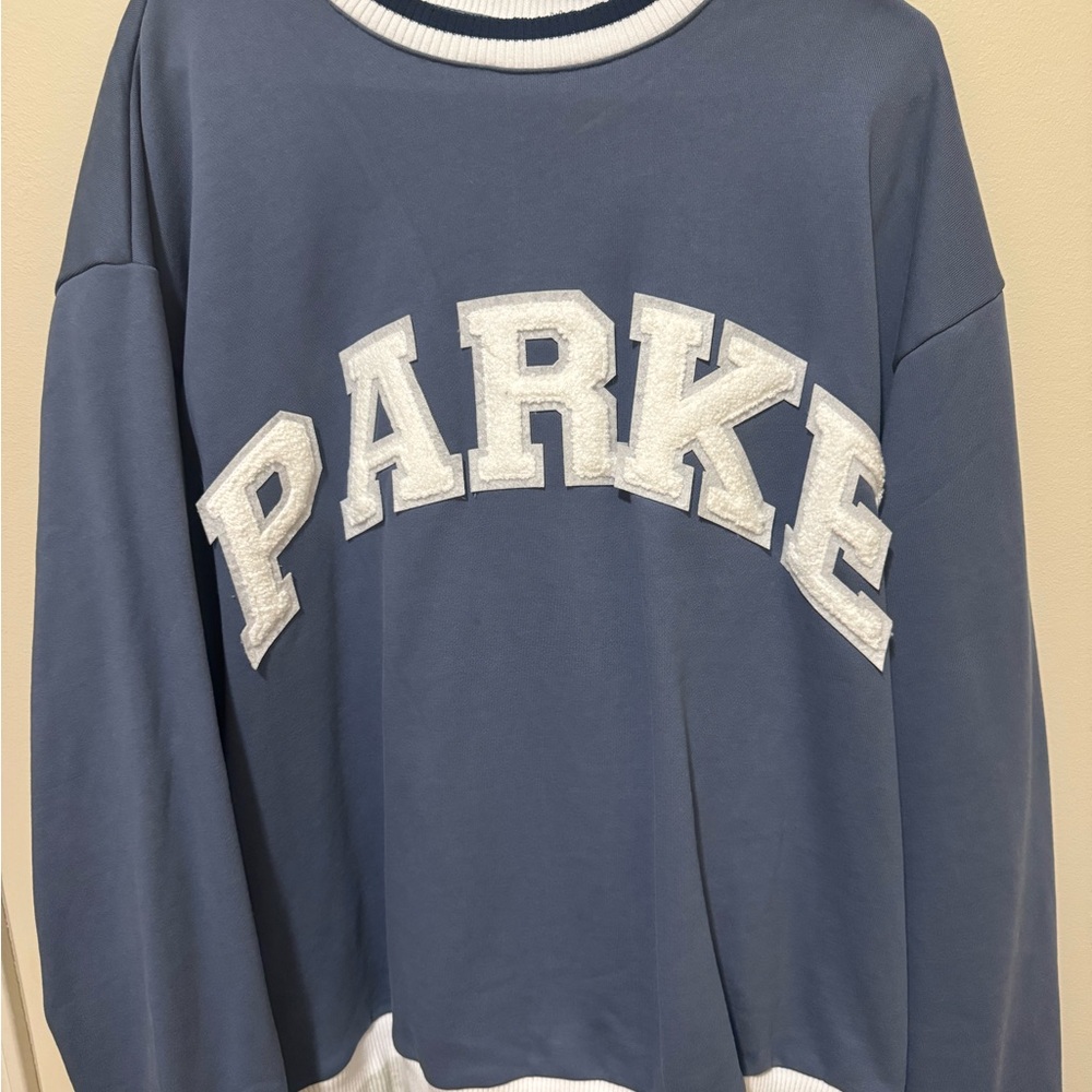 Parke French Terry Vintage Varsity Mockneck